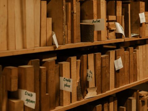 Wood library